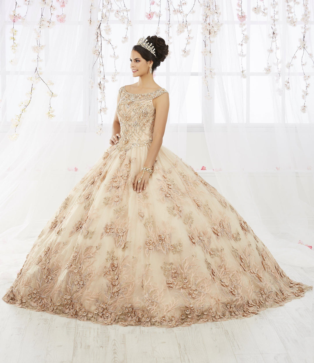 Floral Embroidered Quinceanera Dress by House of Wu 26918-Quinceanera Dresses-ABC Fashion