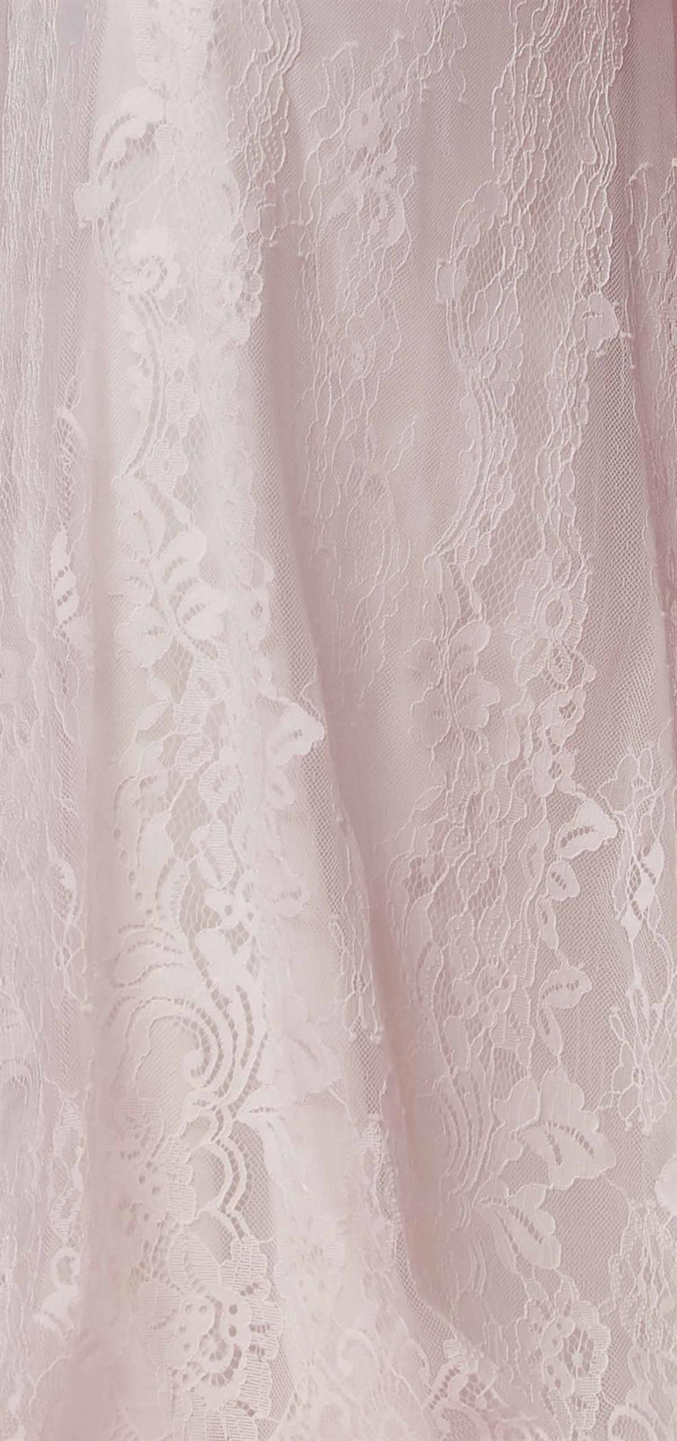 Floral Lace Mermaid Bridal Dress by Nox Anabel JS923