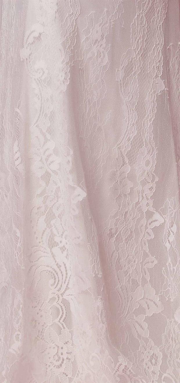 Floral Lace Mermaid Bridal Dress by Nox Anabel JS923