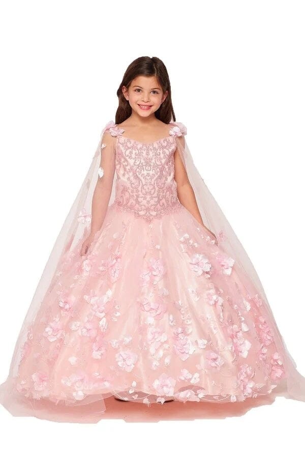 Kids latest cape style dresses | Party wear dresses, Baby gowns girl, Gowns  for girls