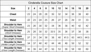 Girls High Low Dress with Appliques by Cinderella Couture 9056-Girls Formal Dresses-ABC Fashion