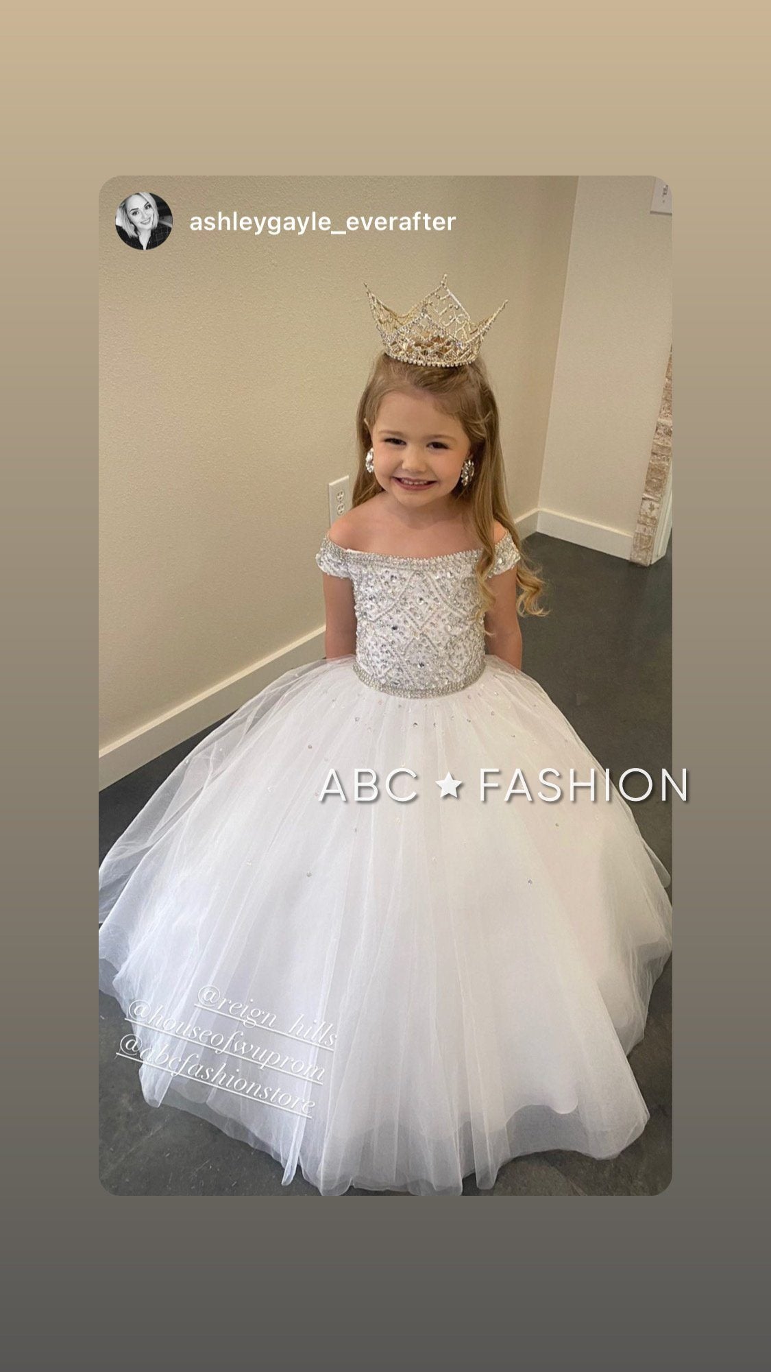 Girls Off Shoulder Tulle Dress by Tiffany Princess 13458 – ABC Fashion
