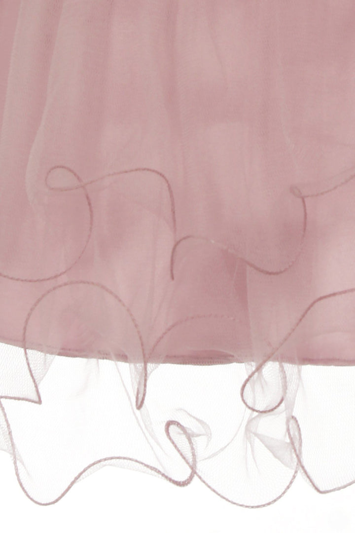Girls Short Applique Halter Dress by Cinderella Couture 5100