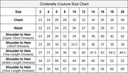 Girls Short Floral Applique Dress by Cinderella Couture 5112