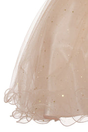 Girls Short Halter Glitter Dress by Cinderella Couture 5090