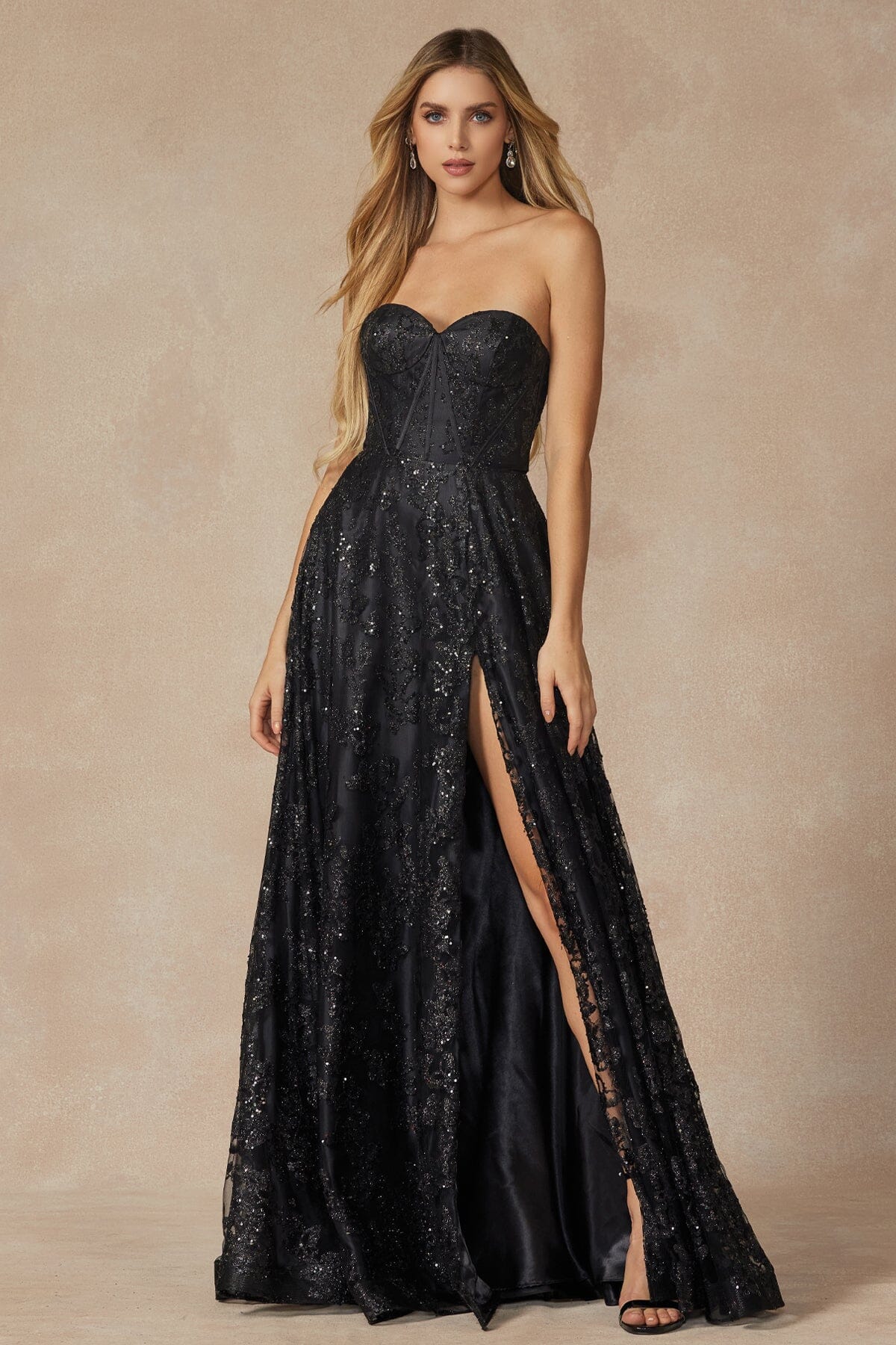 Long Open Back Dresses & Open Back Gowns - ABC Fashion