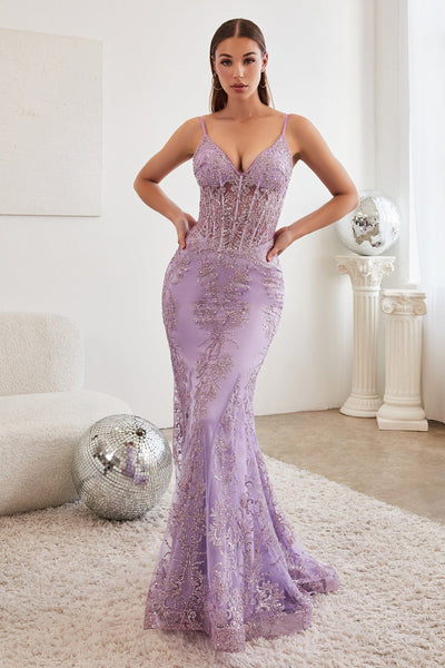High Low V Neck Layered Purple Tulle Long Prom Dresses, High Low Lilac –  abcprom