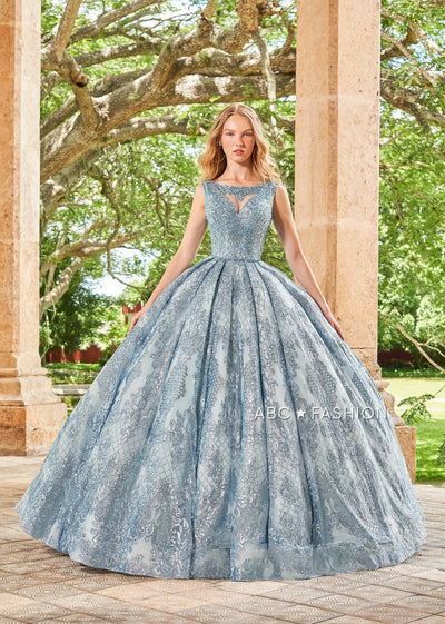 Blue Quinceanera Dress by Ragazza DV72-572