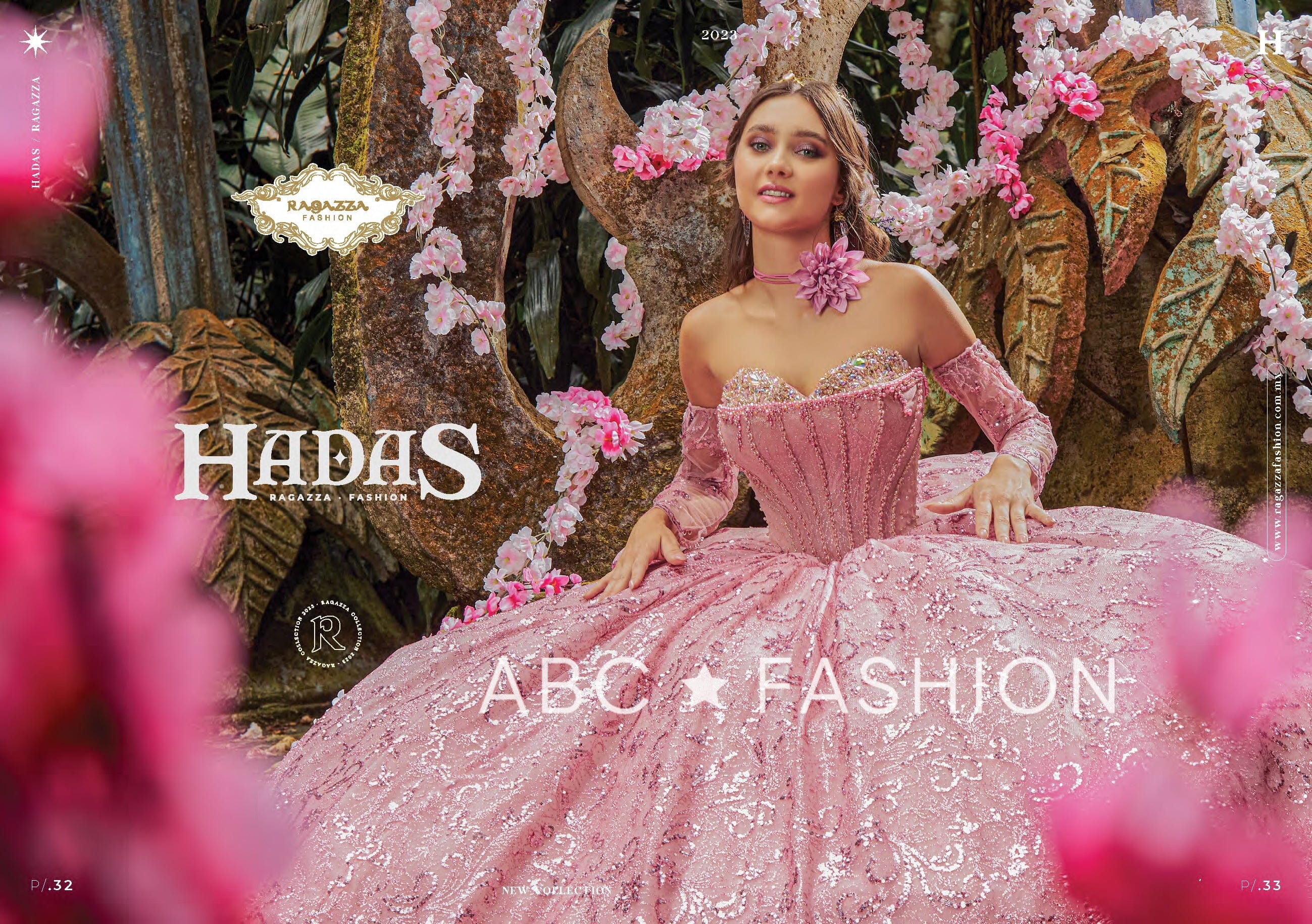 Glitter Print Quinceanera Dress by Ragazza EV31-631 – ABC