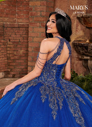 Halter Quinceanera Dress by Mary's Bridal MQ2137