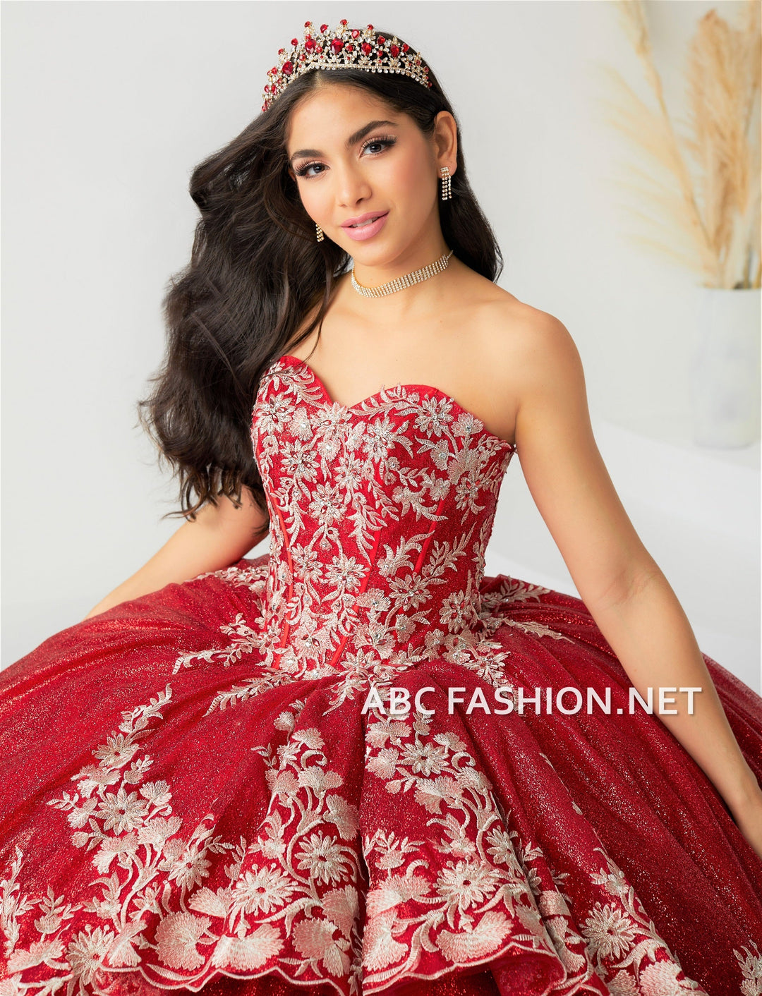 High Low Quinceanera Dress by House of Wu 26020