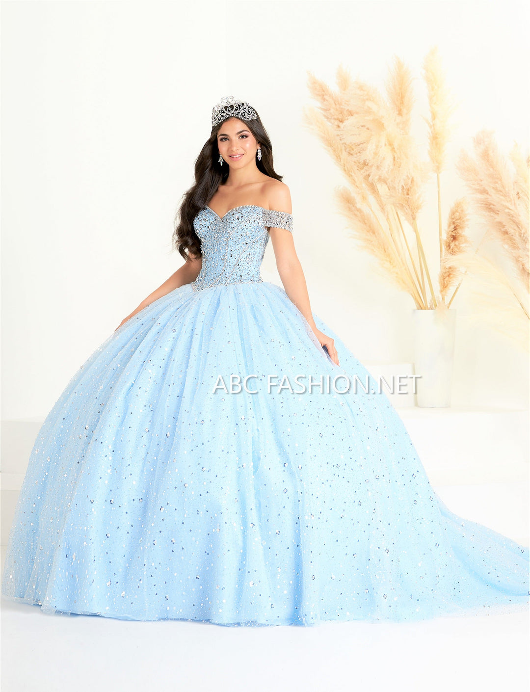 Hooded Cape Quinceanera Dress by Fiesta Gowns 56452C