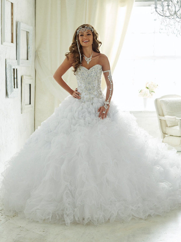 White xv dresses sale