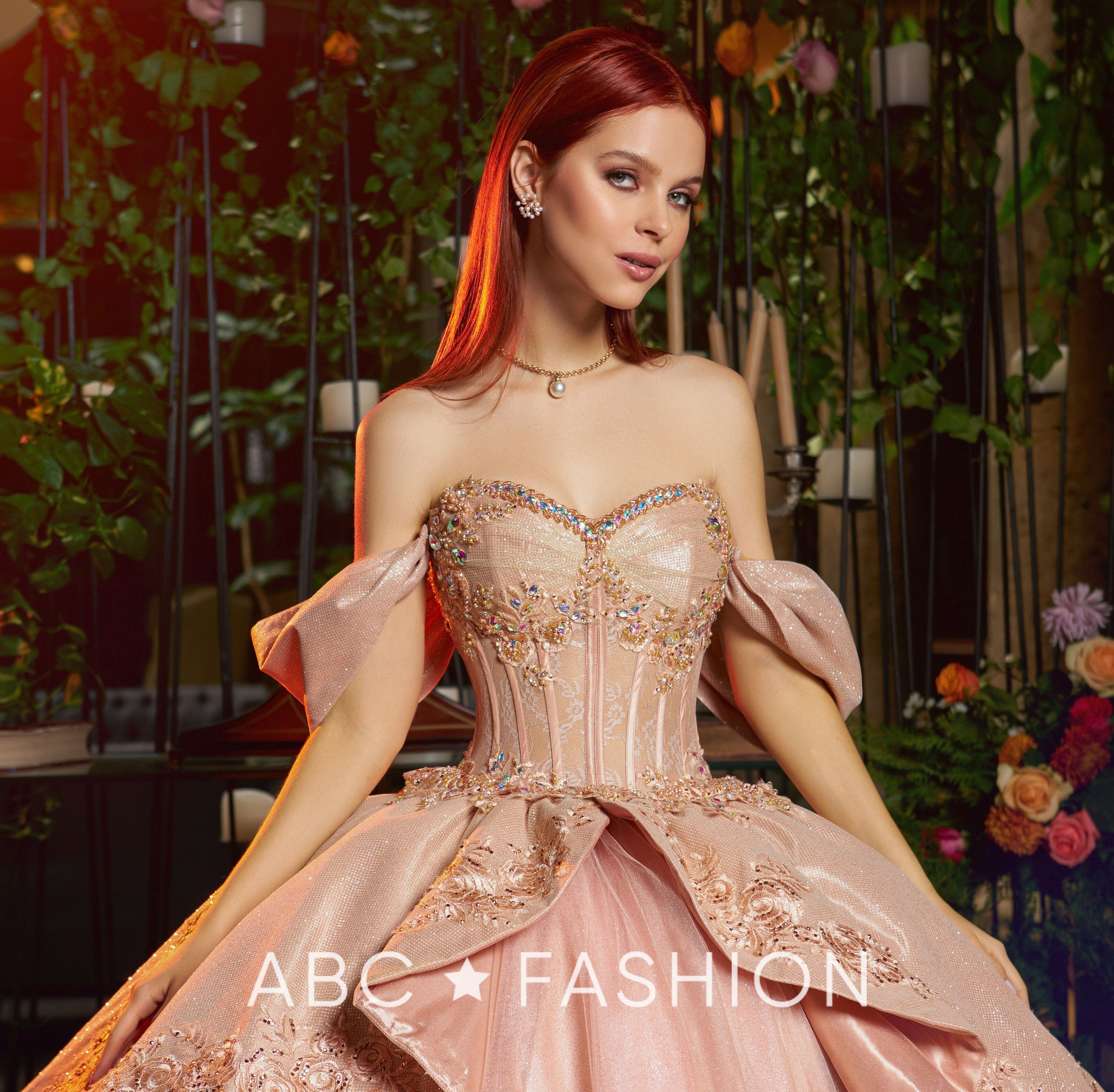 Lace Bodice Corset Quinceanera Dress by Ragazza EV07-607 Lace Bodice Corset Quinceanera Dress by Ragazza EV07-607
