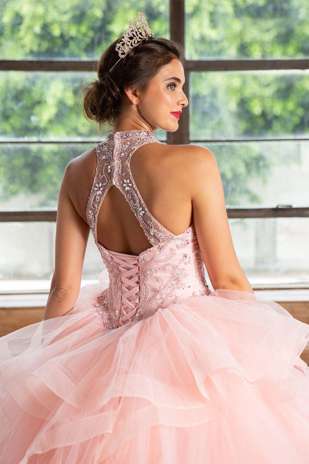 Layered Sleeveless Illusion Quinceanera Dress by Calla KY75178X-Quinceanera Dresses-ABC Fashion