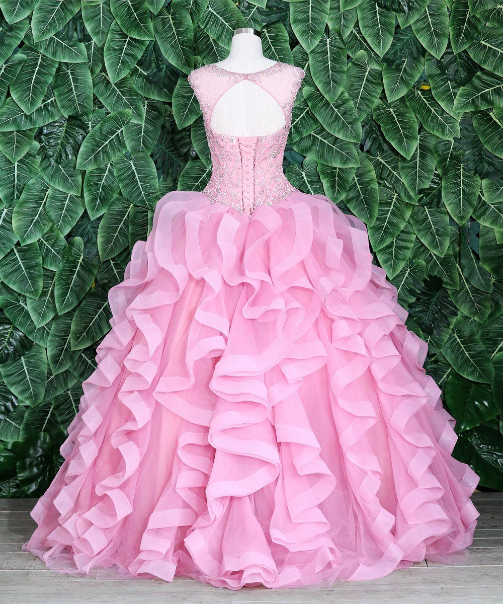 Layered Sleeveless Illusion Quinceanera Dress by Calla KY79288X-Quinceanera Dresses-ABC Fashion