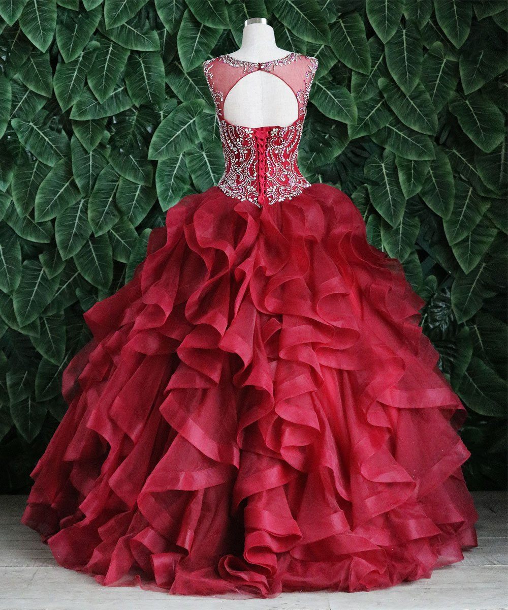 Layered Sleeveless Illusion Quinceanera Dress by Calla KY79288X-Quinceanera Dresses-ABC Fashion