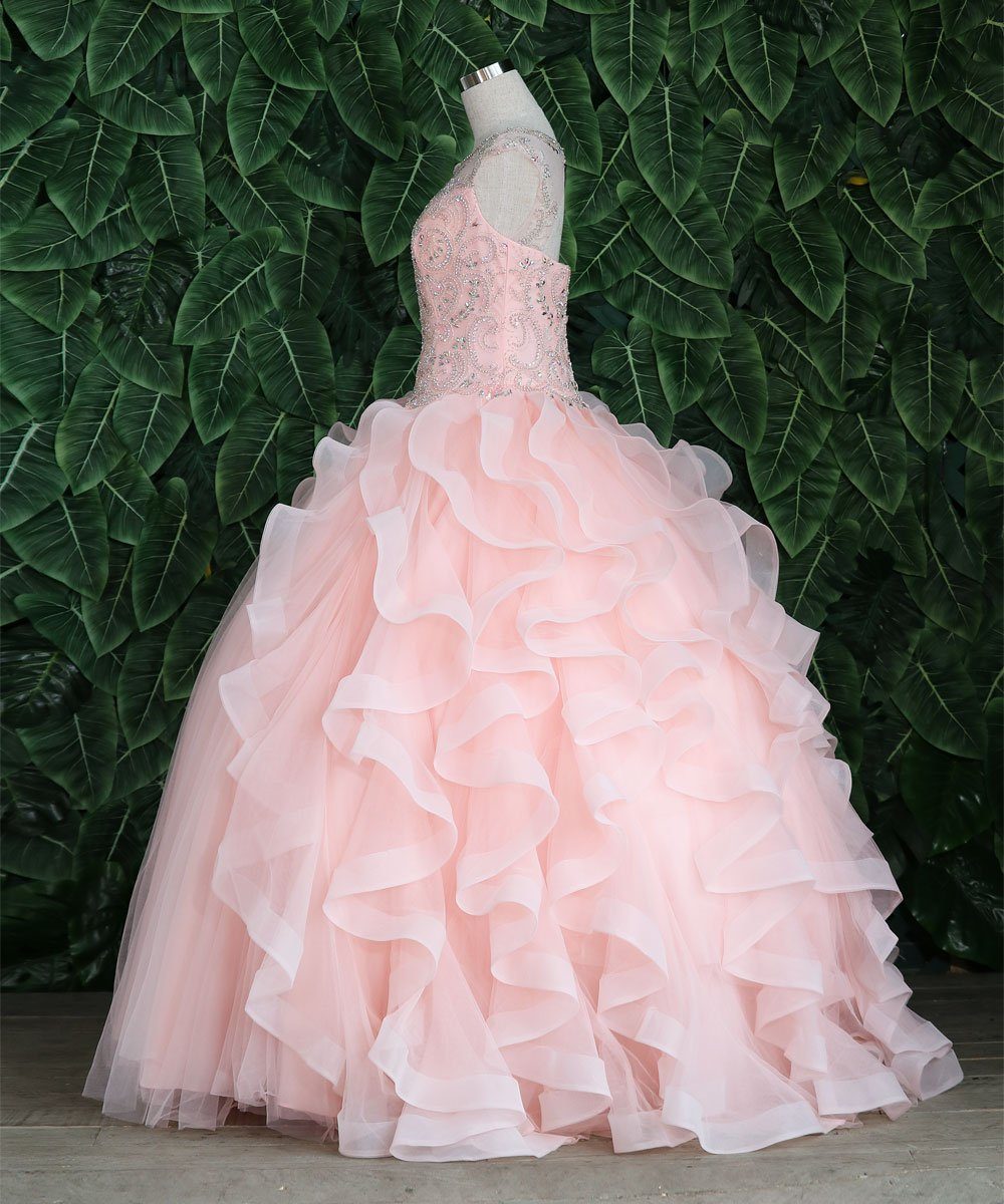 Layered Sleeveless Illusion Quinceanera Dress by Calla KY79288X-Quinceanera Dresses-ABC Fashion