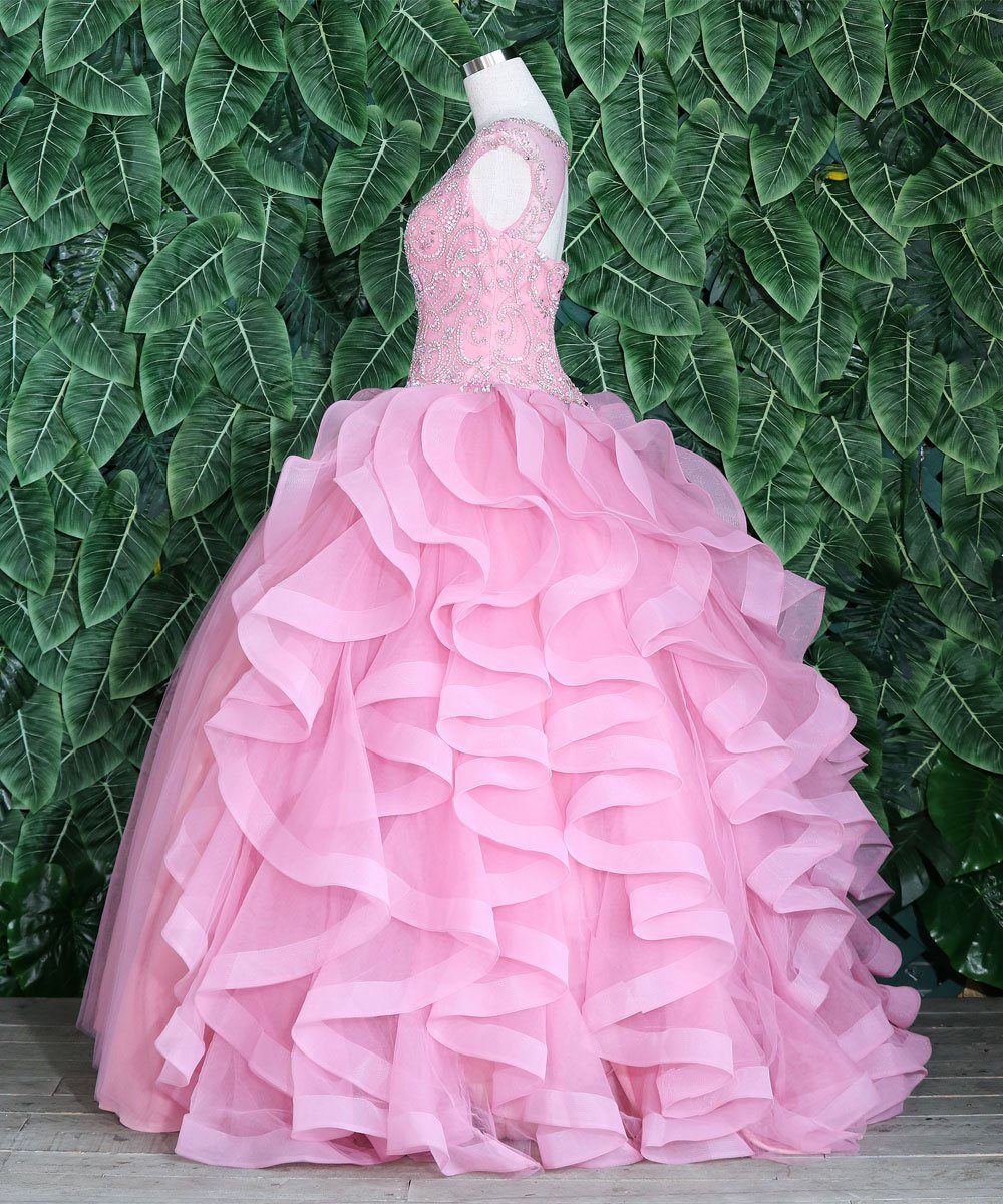 Layered Sleeveless Illusion Quinceanera Dress by Calla KY79288X-Quinceanera Dresses-ABC Fashion