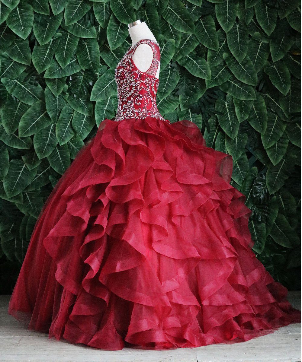 Layered Sleeveless Illusion Quinceanera Dress by Calla KY79288X-Quinceanera Dresses-ABC Fashion