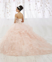 Layered Strapless Tulle Quinceanera Dress by House of Wu 26911-Quinceanera Dresses-ABC Fashion
