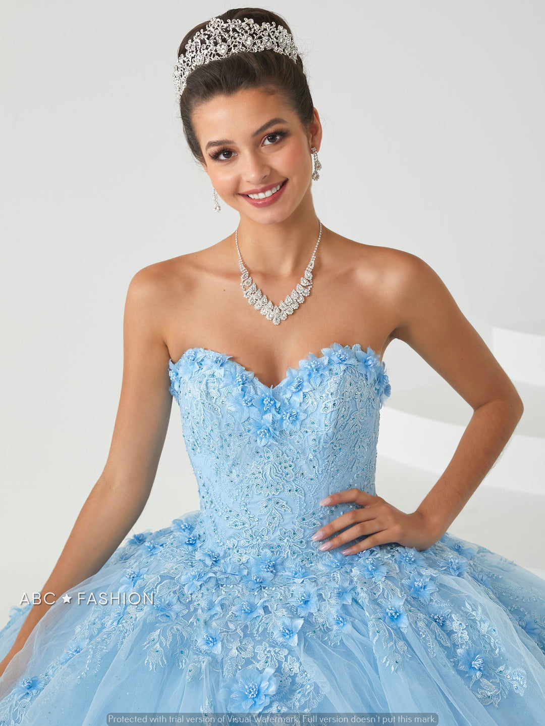 Light Up Quinceanera Dress by Fiesta Gowns 56432