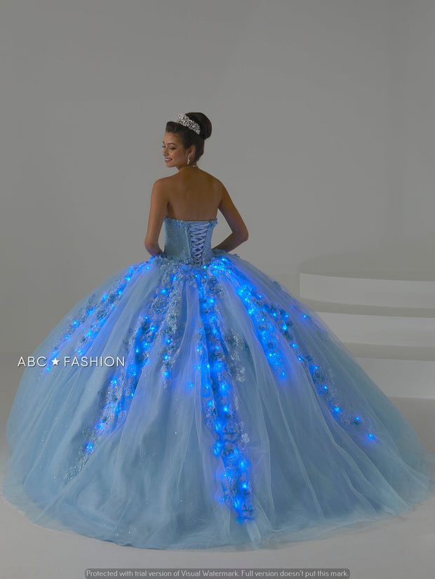 Light Up Quinceanera Dress by Fiesta Gowns 56432
