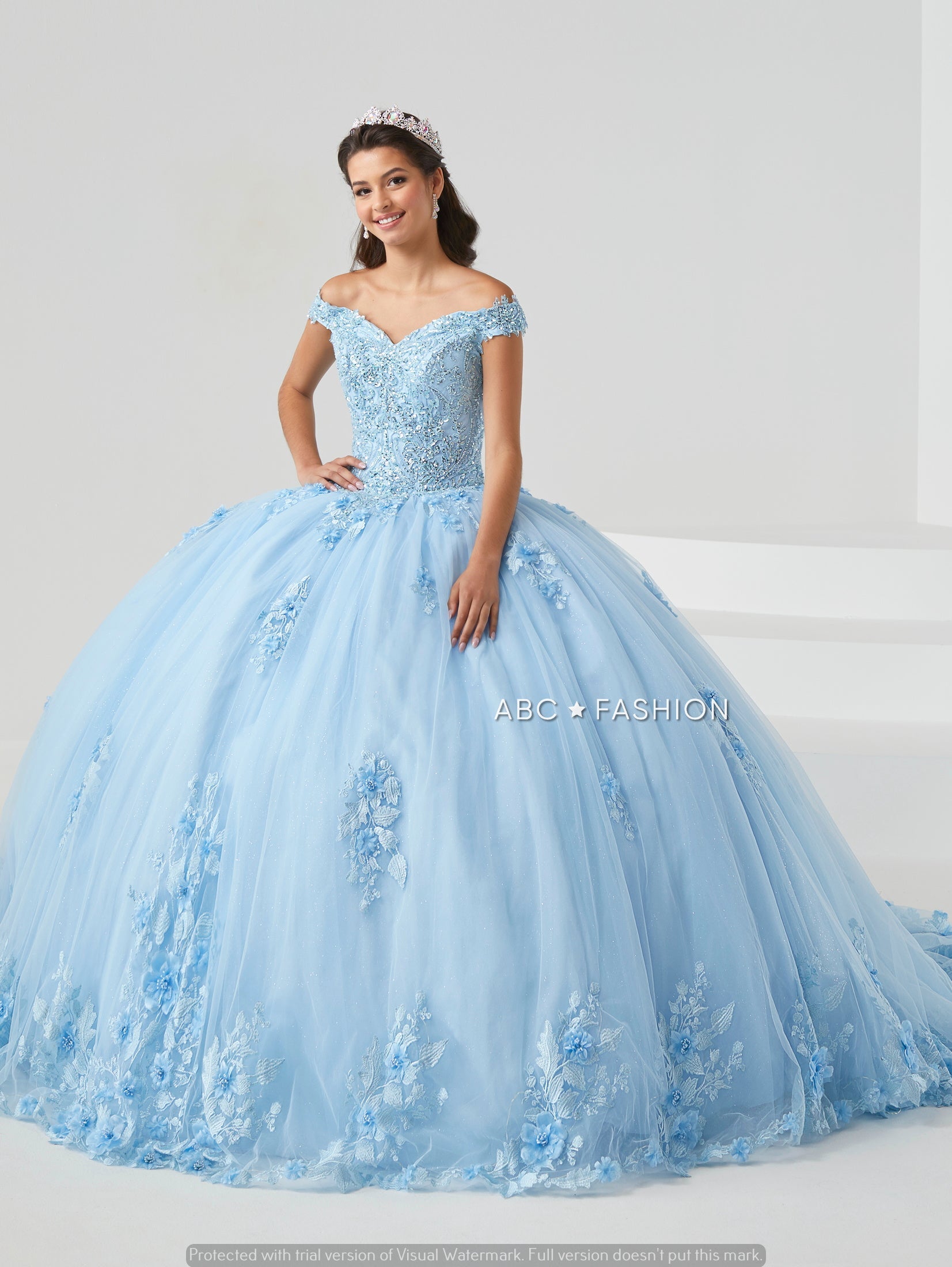Light Up Quinceanera Dress by House of Wu 26010 ABC Fashion