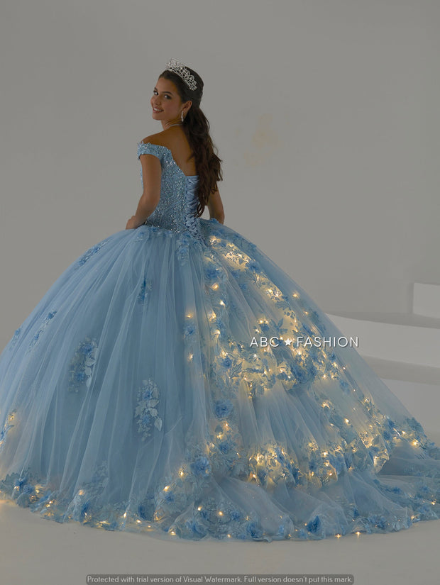 Light Up Quinceanera Dress by House of Wu 26010