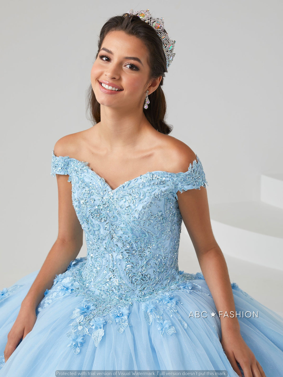 Light Up Quinceanera Dress by House of Wu 26010