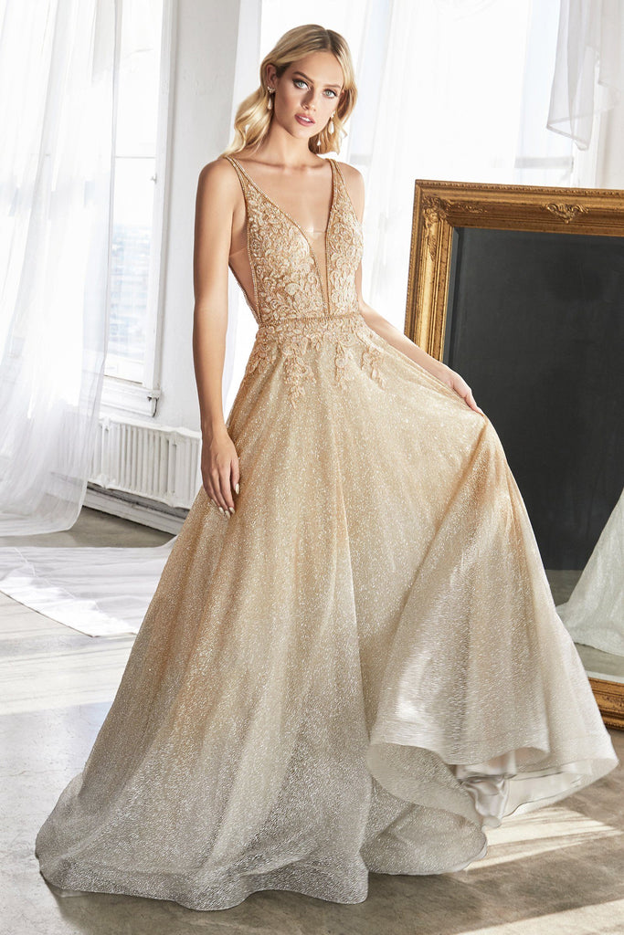 Ombre deals glitter dress