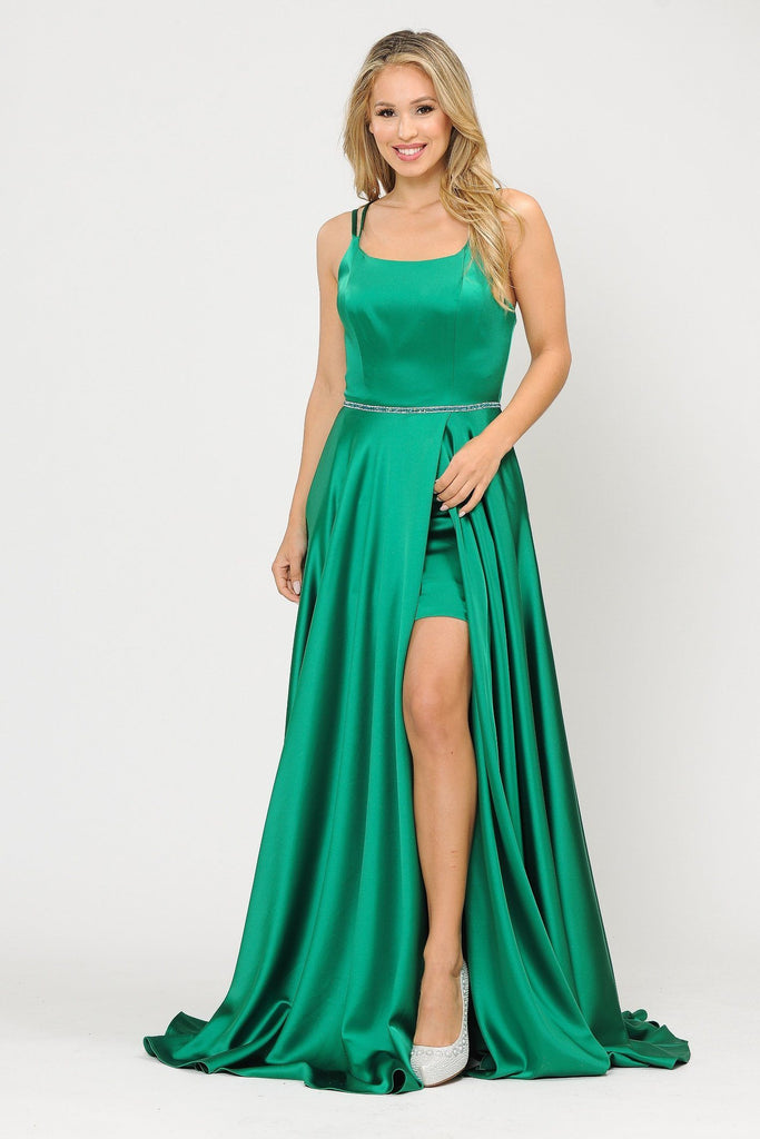 Kelly green shop evening gown