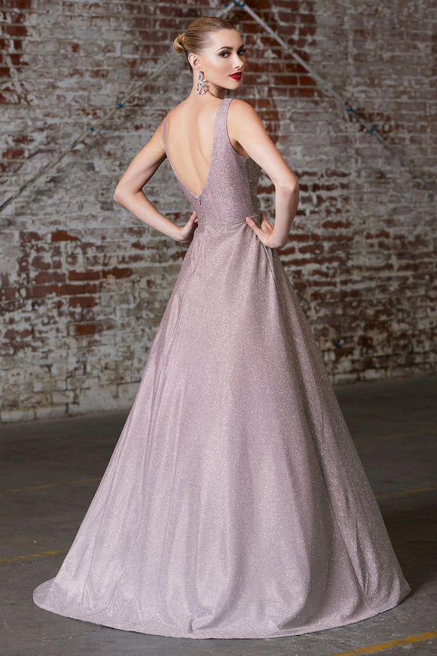 Venus ombre glitter long dress online