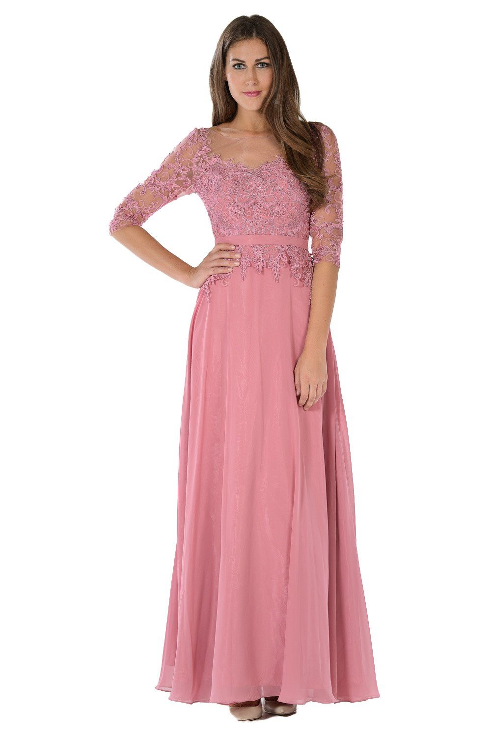navy and pink lace dress Crown & Ivy Navy/Pink Striped Stretch Knit Side Lace Exposed Back Zip Dress $99