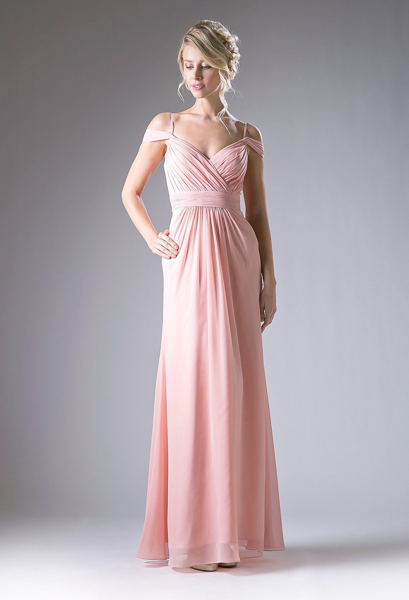 Ruched cold shoulder dress outlet