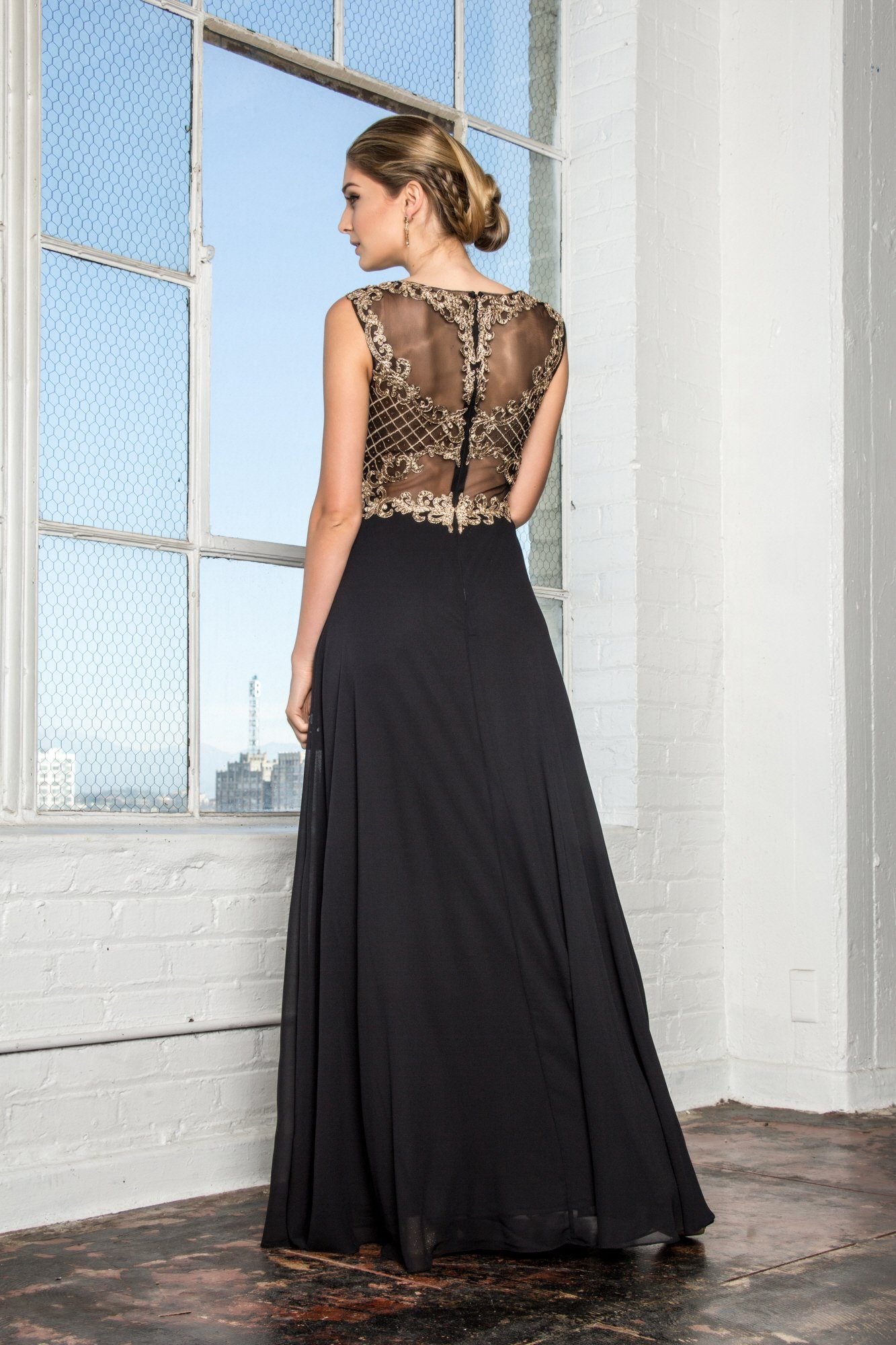 Sleeveless dress formal hotsell