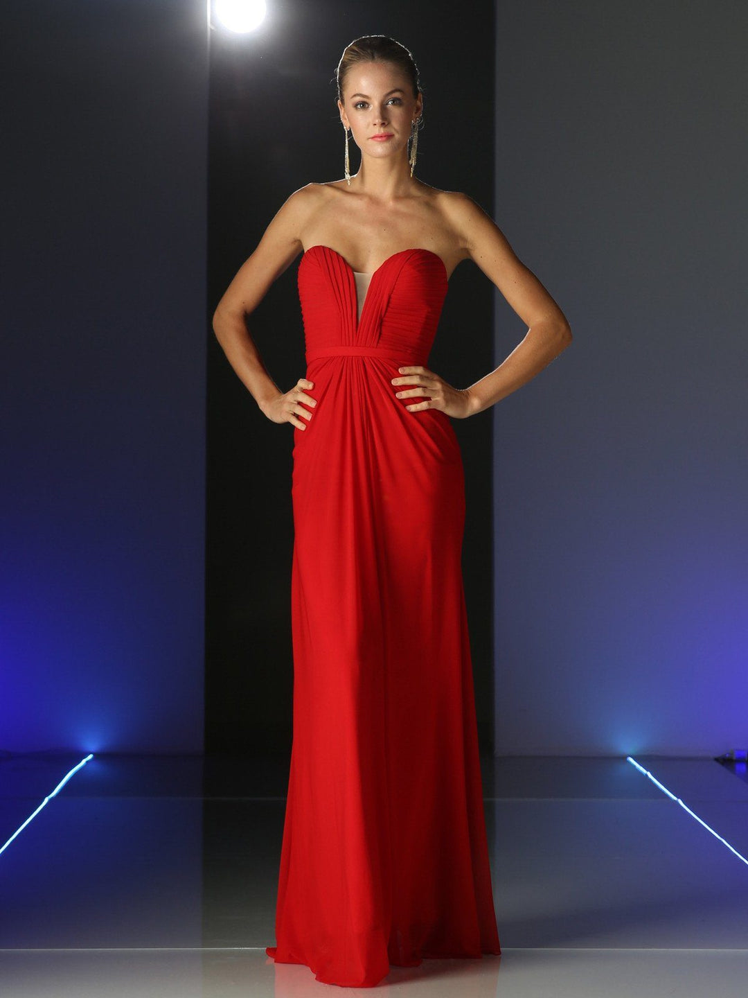 Enchanting Strapless Sweetheart Dress with Detachable Sleeves for Unforgettable Occasions (CD978) main image 1