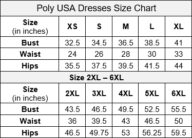 Long V-Neck Dress with Embroidered Bodice by Poly USA 8576