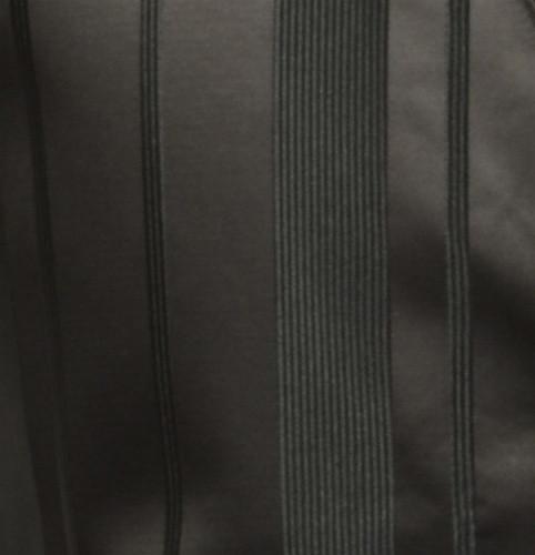 Men's Black Striped Vest with Neck Tie and Bow Tie-Men's Vests-ABC Fashion