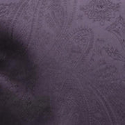 Men's Purple Paisley Vest with Neck Tie-Men's Vests-ABC Fashion