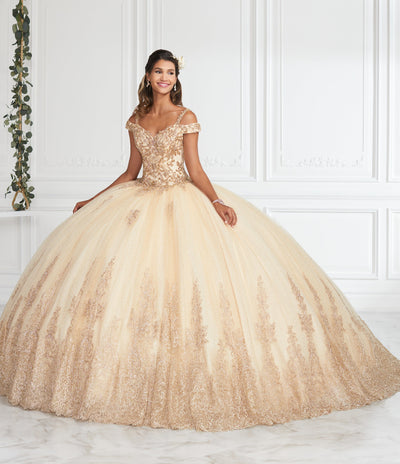 Off Shoulder Lace Quinceanera Dress by House of Wu 26951-Quinceanera Dresses-ABC Fashion