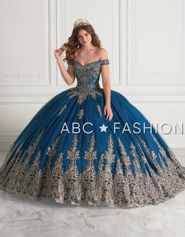 Off Shoulder Lace Quinceanera Dress by House of Wu 26951-Quinceanera Dresses-ABC Fashion