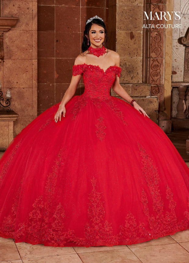 Off Shoulder Quinceanera Dress by Alta Couture MQ3068