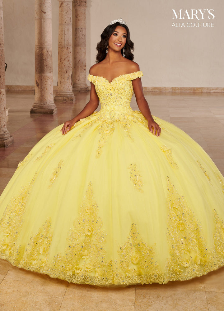 Off Shoulder Quinceanera Dress by Alta Couture MQ3080