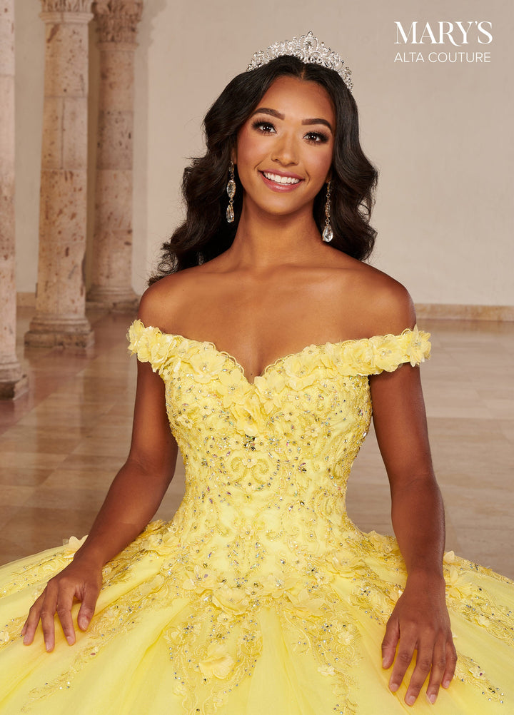 Off Shoulder Quinceanera Dress by Alta Couture MQ3080