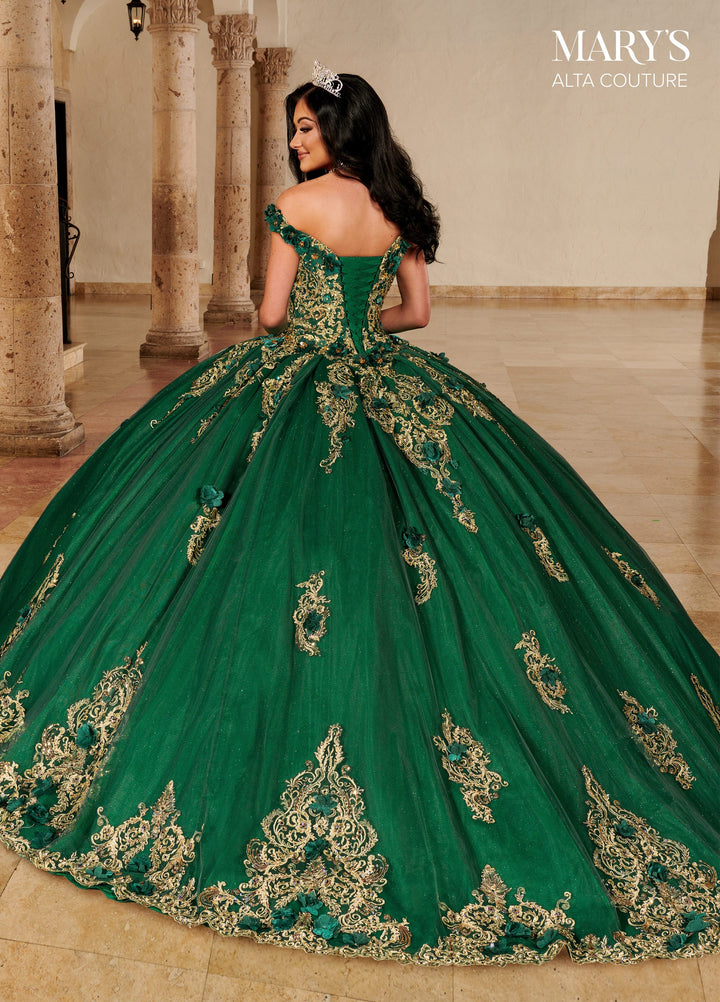 Off Shoulder Quinceanera Dress by Alta Couture MQ3080