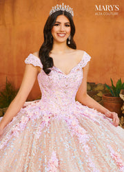 Off Shoulder Quinceanera Dress by Alta Couture MQ3087
