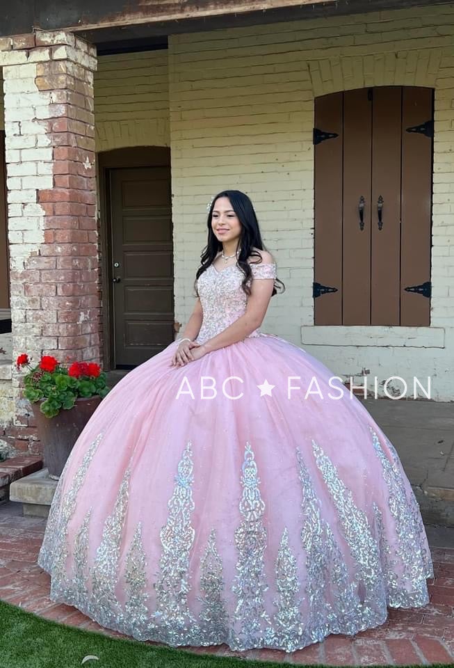 Off Shoulder Quinceanera Dress by Fiesta Gowns 56423
