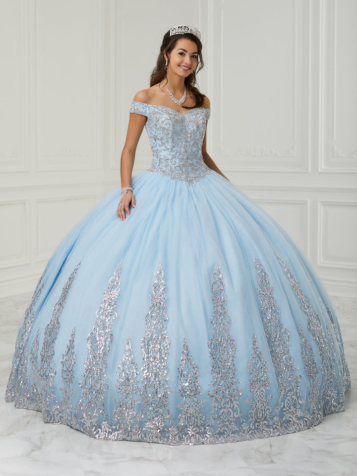 Off Shoulder Quinceanera Dress by Fiesta Gowns 56423