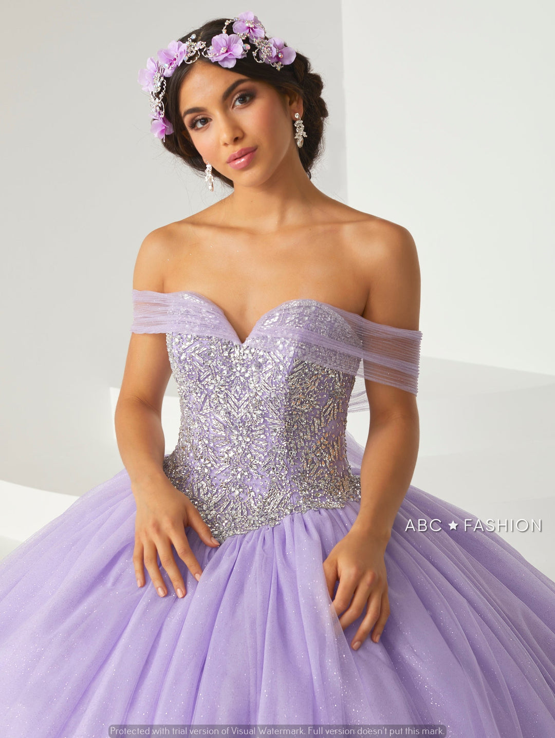 Off Shoulder Quinceanera Dress by Fiesta Gowns 56431